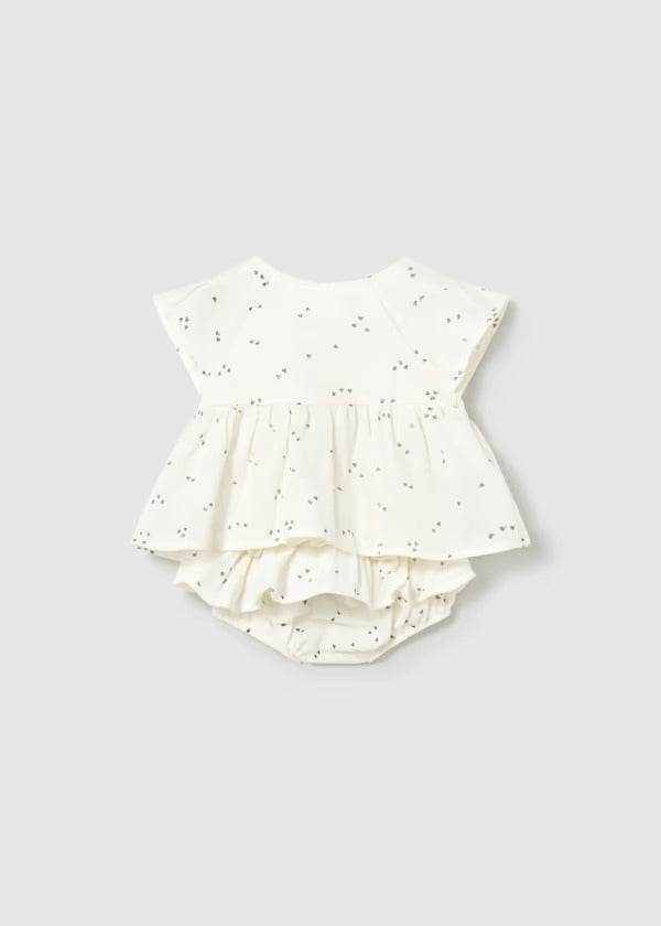 Mayoral Baby Girl Blouse & Bloomer Set    1286-48   Ceramica