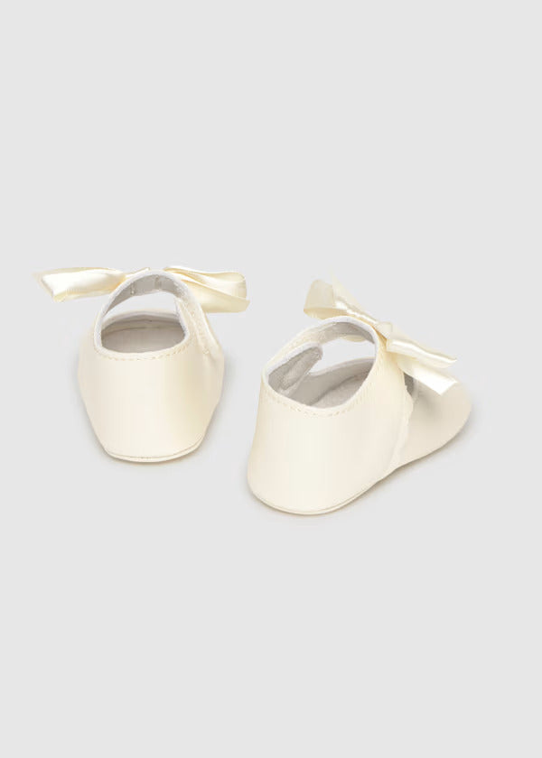 Mayoral Baby Girl Fancy Mary Janes   9090-77   Crudo
