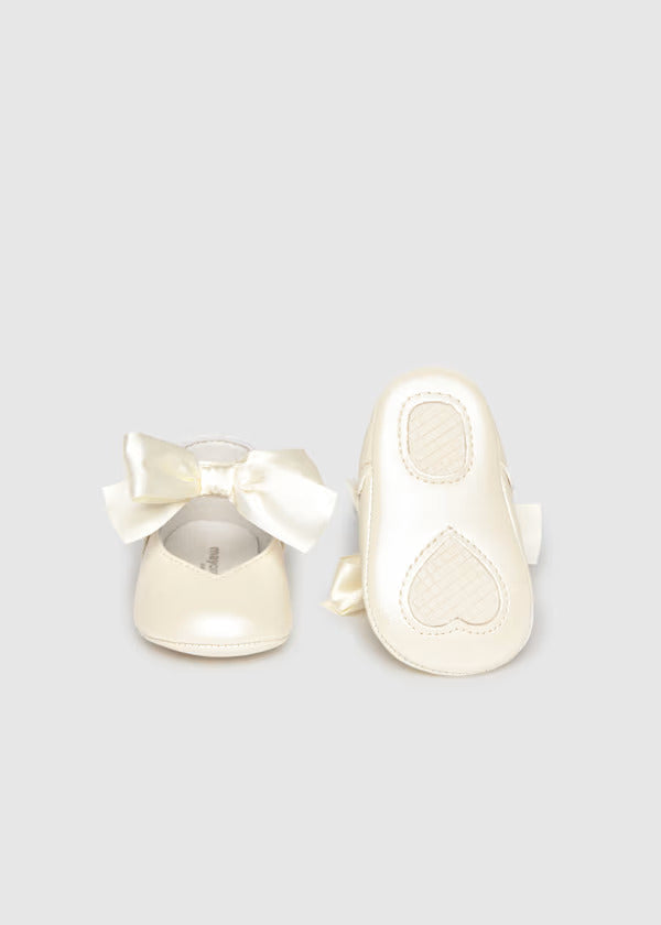 Mayoral Baby Girl Fancy Mary Janes   9090-77   Crudo