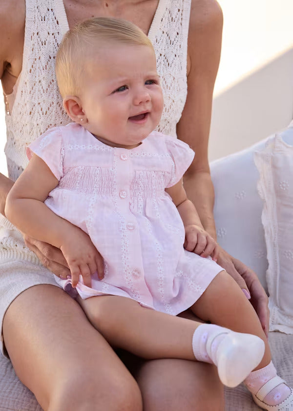 Mayoral Baby Girl Dress   1805-42   Rosa Baby
