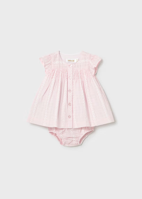 Mayoral Baby Girl Dress   1805-42   Rosa Baby