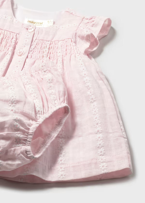 Mayoral Baby Girl Dress   1805-42   Rosa Baby