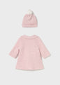 Mayoral Baby Girl Knit Hat & Coat Set   2412-19   Cuarzo Vig