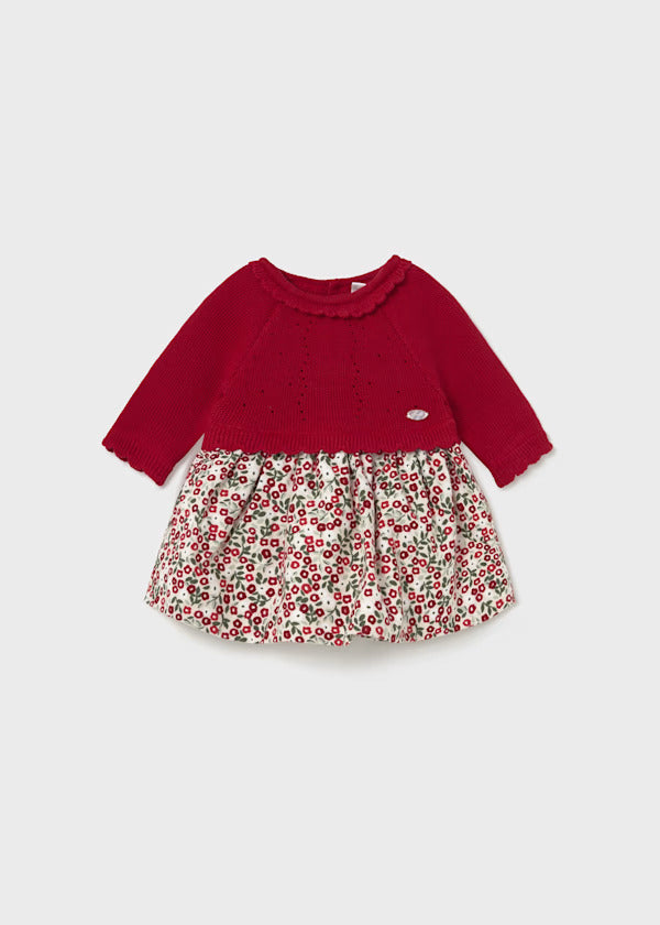 Mayoral Baby Girl Dress   2821-47    Guinda