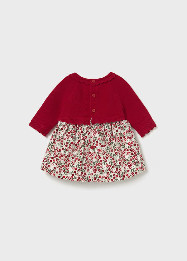 Mayoral Baby Girl Dress   2821-47    Guinda **