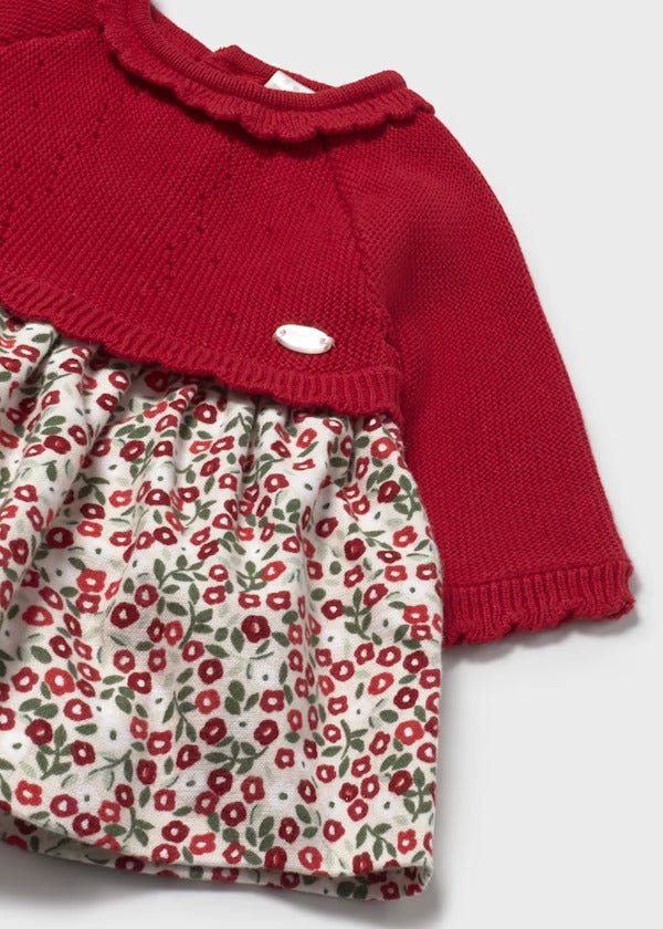 Mayoral Baby Girl Dress   2821-47    Guinda **