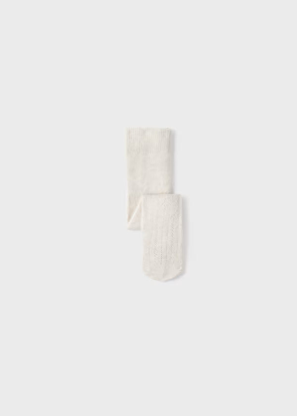 Mayoral Baby Girl Tights  9754-27  Crudo