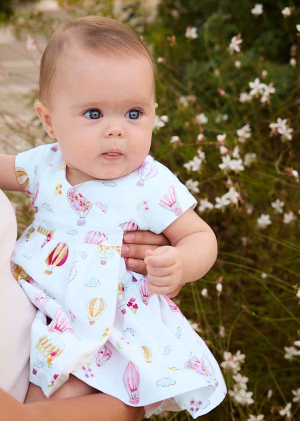 Mayoral Baby Girl Reversible Dress   1807-19   Rosa