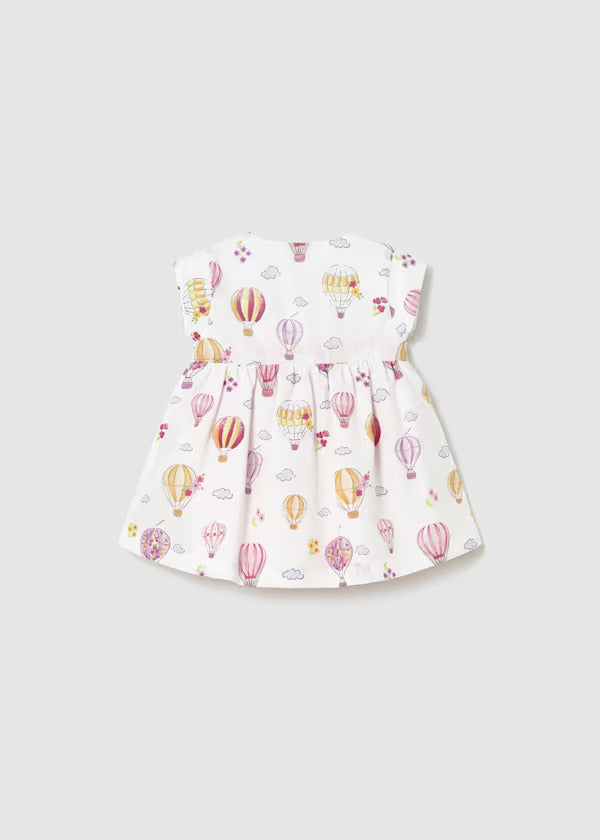 Mayoral Baby Girl Reversible Dress   1807-19   Rosa