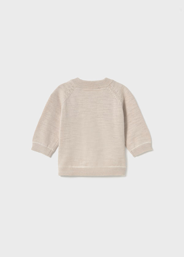 Mayoral Baby Boy Cardigan With Zipper   1395-72   Piedra