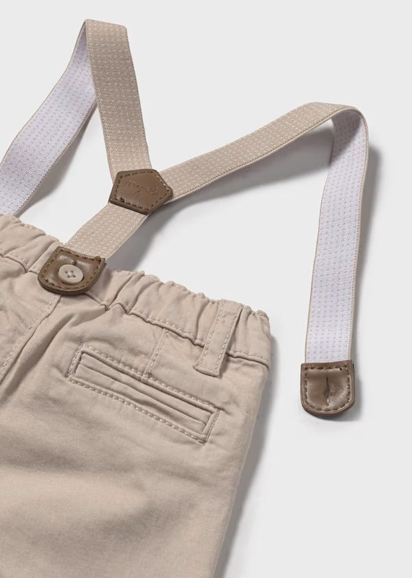 Mayoral Baby Boy Pants & Suspenders   1561-90   Duna