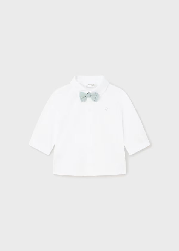 Mayoral Baby Boy Shirt & Tie Set  1196-26  Blanco *