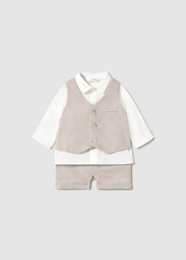 Mayoral Baby Boy 3 Piece Short Set   1212-59   Duna