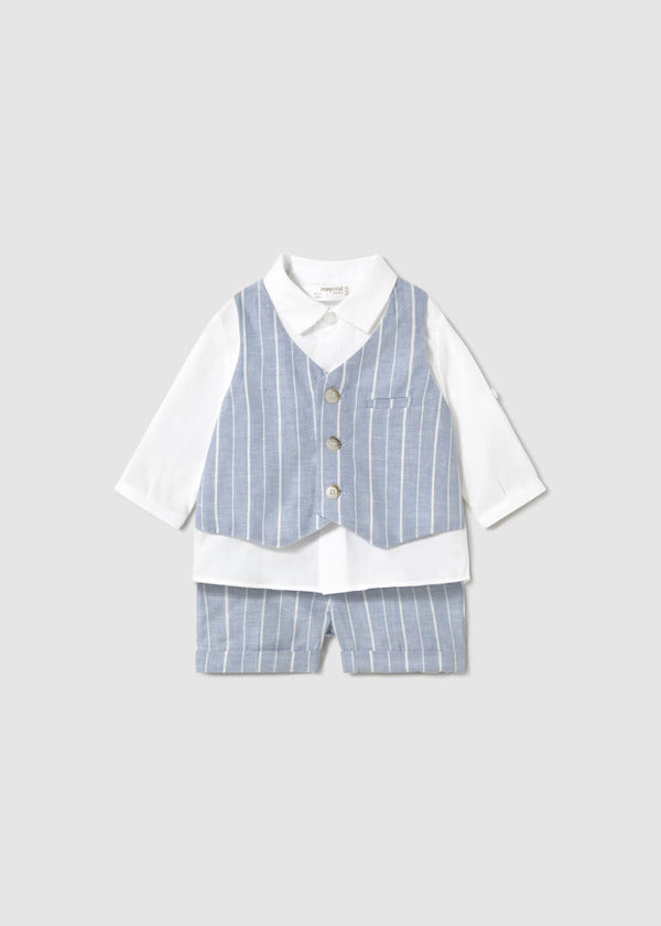 Mayoral Baby Boy 3 Piece Short Set   1212-60   Riviera*