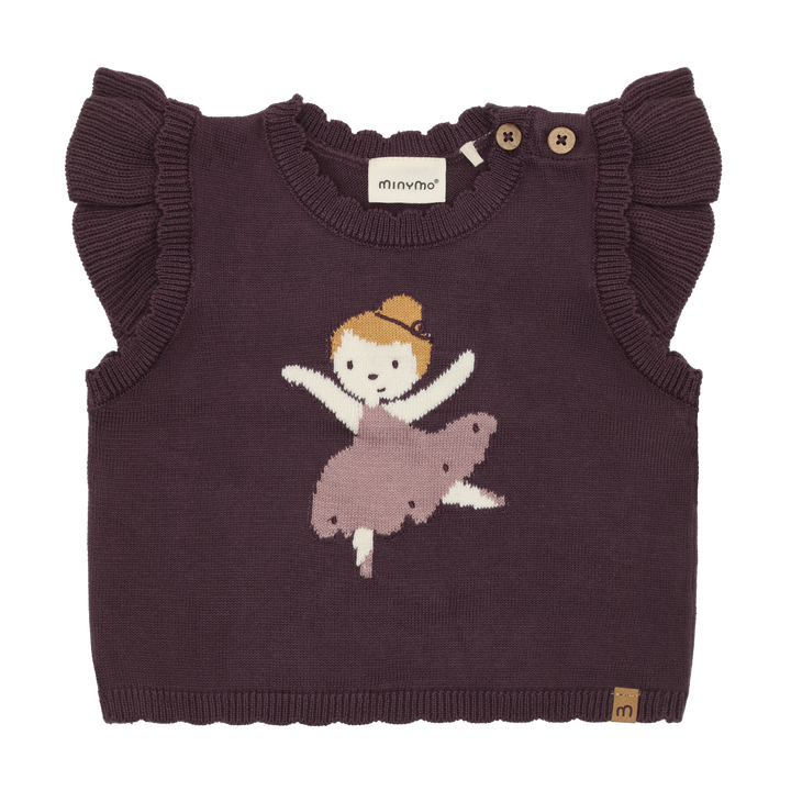 Minymo Baby Girl Knit Vest   114469-6599