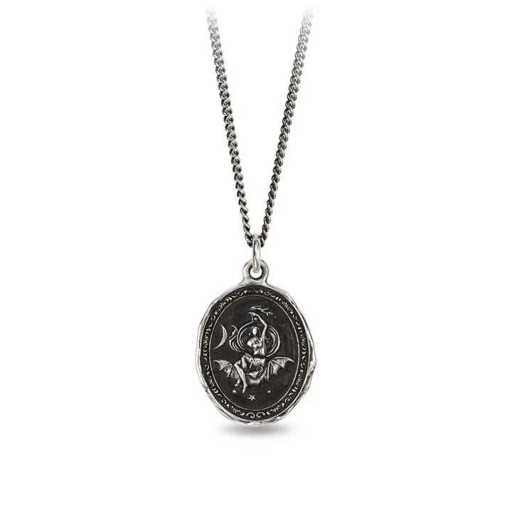 Pyrrha Nyx Goddess Necklace   N9117-CHRCO40