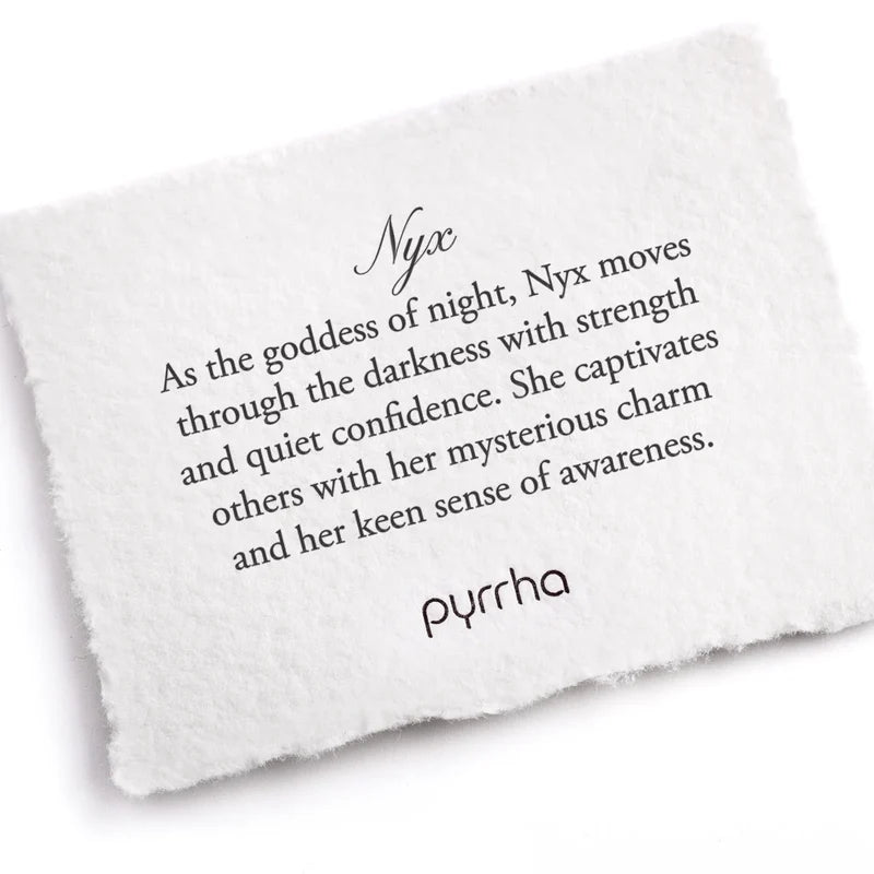 Pyrrha Nyx Goddess Necklace   N9117-CHRCO40