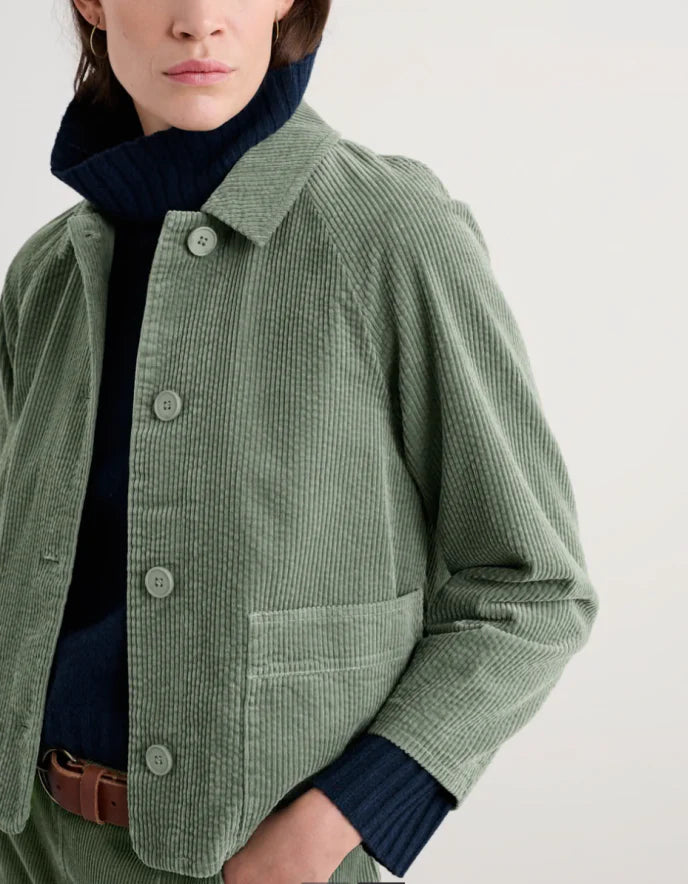 Seasalt Ocean Mist Jacket - Dusky Green