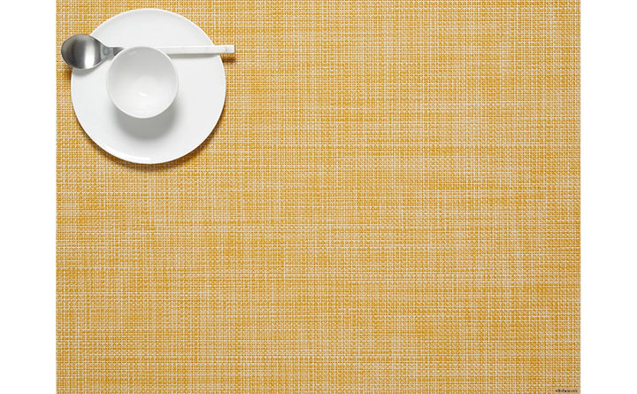 Chilewich Placemat  Mini  Basketweave - Ochre