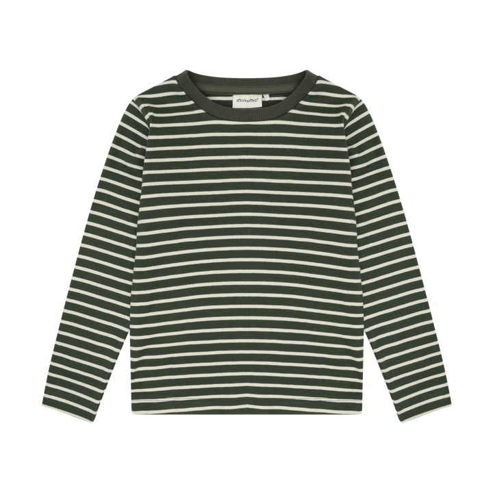 Minymo Boys Long Sleeve Rib Tee   134411-9090