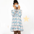 Magnetic Me Girls Dress  MF33MD43OF  Once And Floral