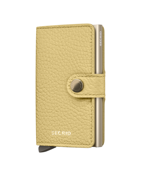Secric Miniwallet Pebble Butter Yellow  MPe