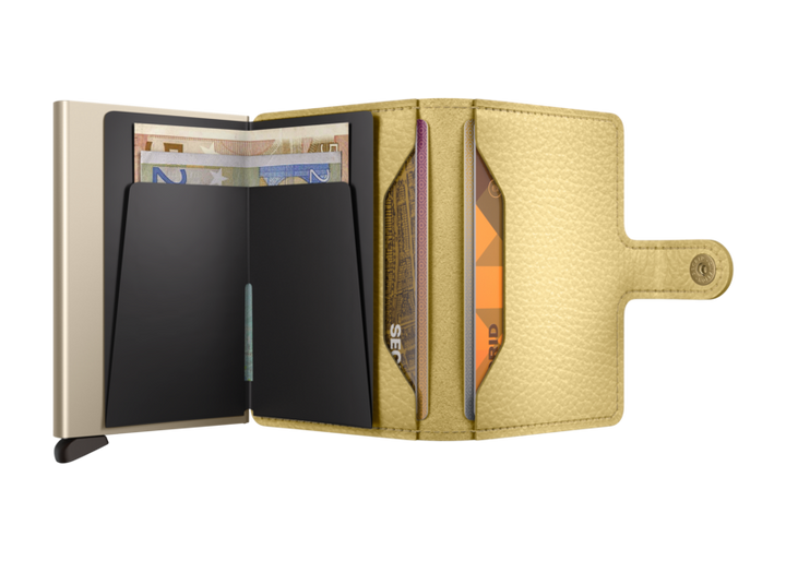 Secric Miniwallet Pebble Butter Yellow  MPe