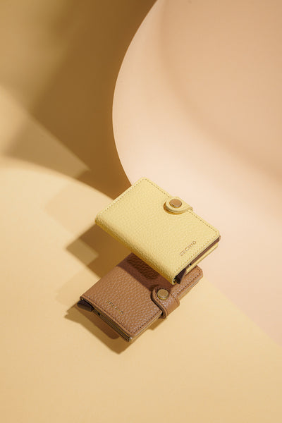 Secric Miniwallet Pebble Butter Yellow  MPe