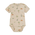 Minymo Baby Boy Printed Short Sleeve Bodysuit   113908-2026*
