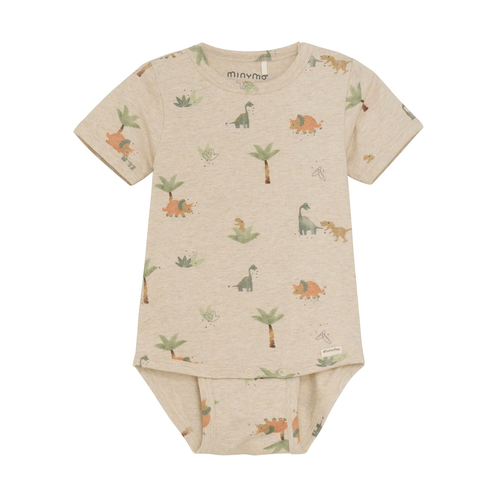 Minymo Baby Boy Printed Short Sleeve Bodysuit   113908-2026*