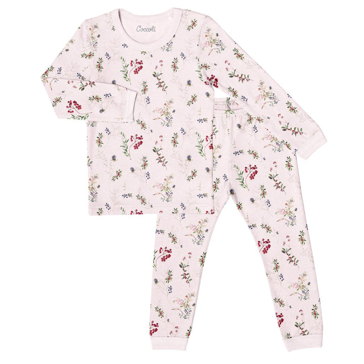 Coccoli Pyjama 2 Pce. Set     TLM5944-602   Pink Snow Berries **