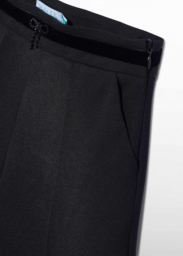 Abel & Lula Girl Dress Pants   5757-3   Negro