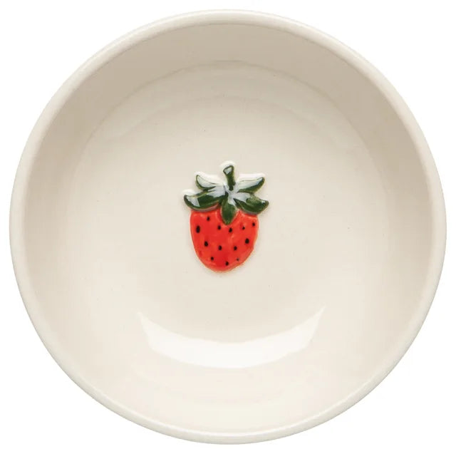 Danica Strawberry Embossed 3" Pinch Bowl