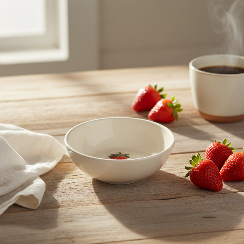 Danica Strawberry Embossed 3" Pinch Bowl