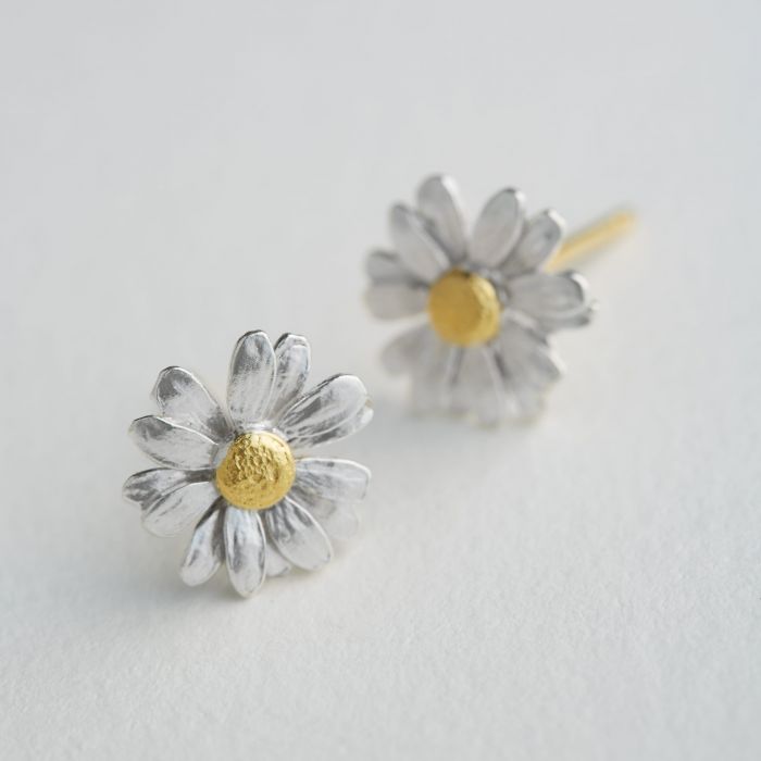 Alex Monroe Little Daisy Stud Earring PE2A-MIX