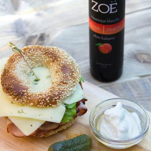 Zoe Peach Infused White Balsamic  250ml