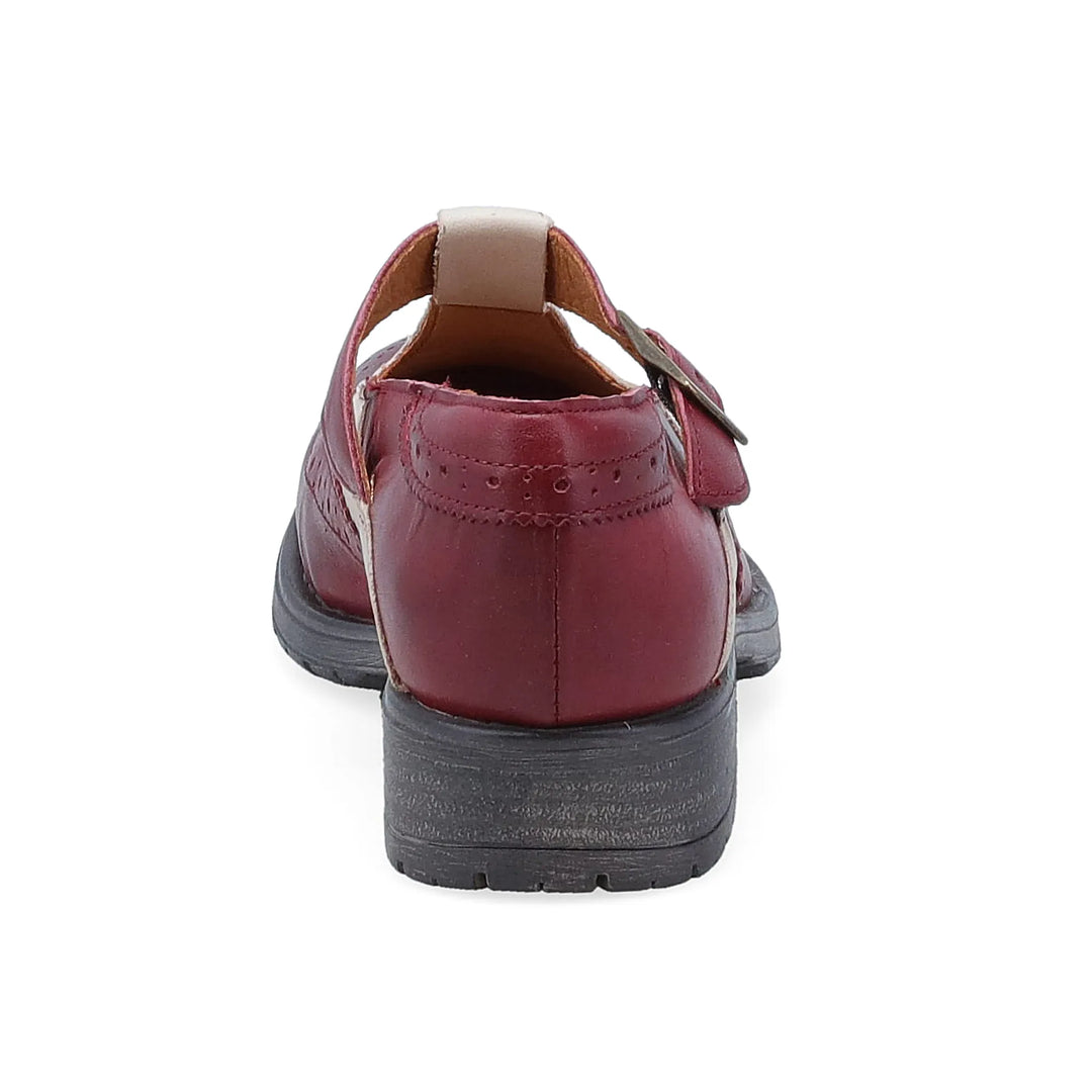 Miz Mooz Pippa Bordeaux/Cream