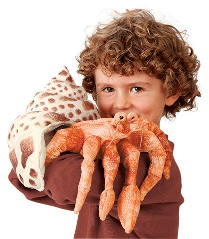 Folkmanis Hermit Crab Puppet
