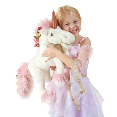 Folkmanis Unicorn Puppet