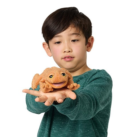 Folkmanis Mini Toad Finger Puppet