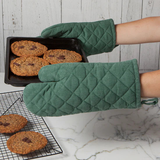 Danica Stonewash Oven Mitt  -  2110562  Jade Green