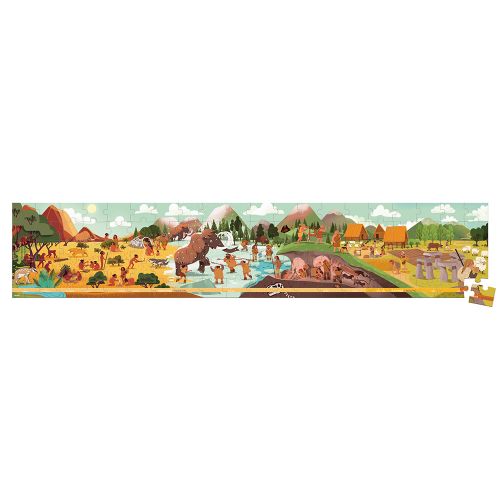 Janod 100pce Frieze Puzzle  -  Paleolithic