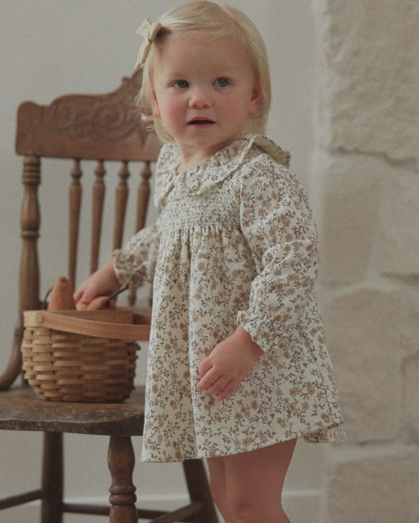 Quincy Mae Baby Girl Callie Dress   QM525LINS   Posy