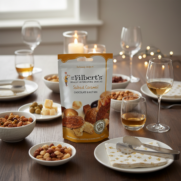 Mr. Filbert's Salted Caramel Chocolate Nut Mix  FB105