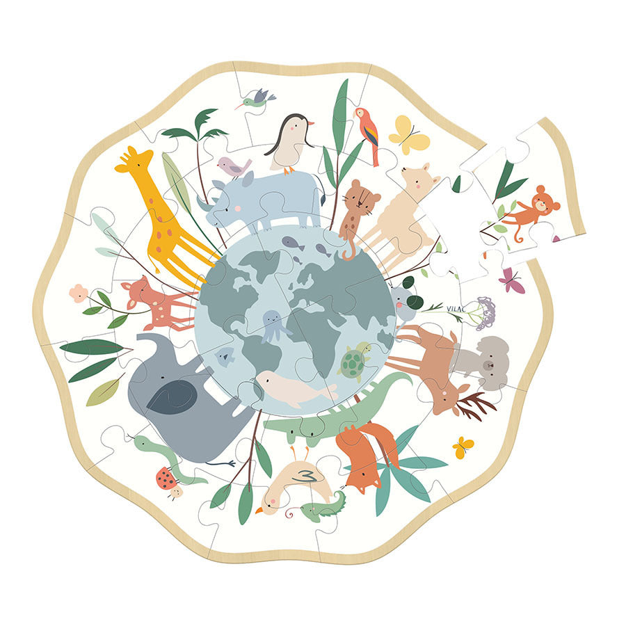 Londji World Puzzle  V7102