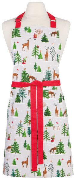 Danica Chef Apron Santa's Reindeer NAP2390D