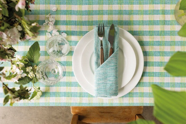 Danica Second Spin  Napkin Set/4 Teal*