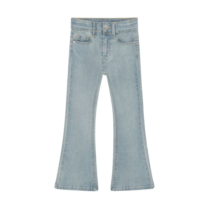 Daily Seven Girls Denim Pants With Embroidered Bow on Back   930363-7772
