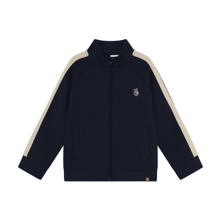Minymo Boys Sweat Jacket With Zipper Closure   134461-7997