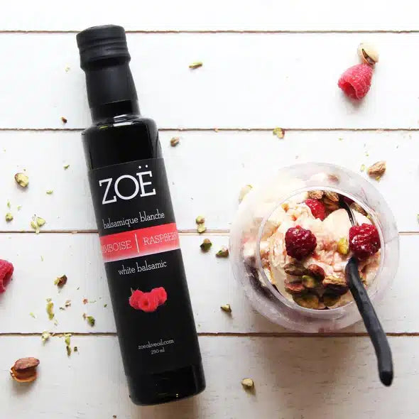 Zoe Raspberry Infused White Balsamic  250ml